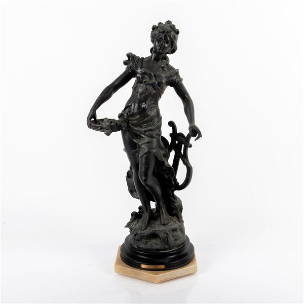 L.F Moreau Bronze Statue, Les Muses
