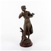 Image 1 : H. Moreau Bronze Statue, La Rosee