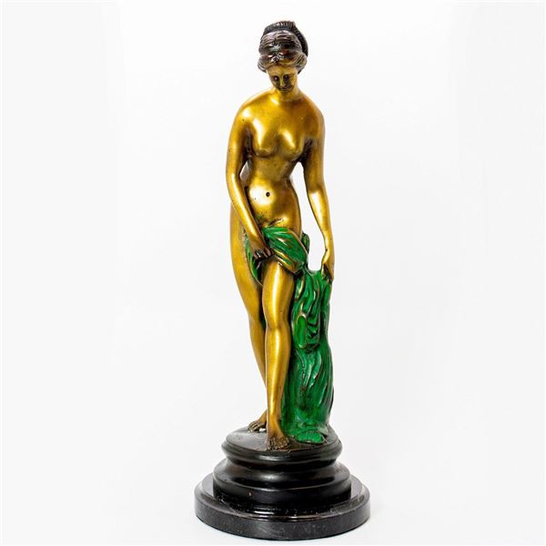 After Etienne Maurice Falconet Sculptural Figure, The Bather