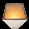 Image 3 : 39"H LIGHTED MARBLE PEDESTAL STAND