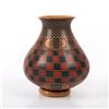 Image 3 : Native American Pottery Vase Polychrome Geometric Design