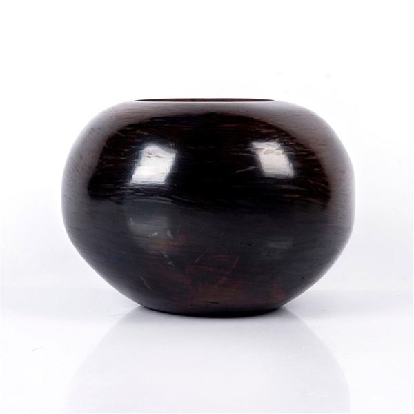 Native American Pueblo Pottery Vase Geometric Design