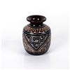 Image 2 : Signed Native American Pottery Vase with Pattern