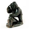 Image 2 : Eskimo Art Esquimau Soapstone Sculpture, Seal Trapper