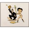 Image 1 : King Features Framed Serigraph Cel, Betty Boop Baseball