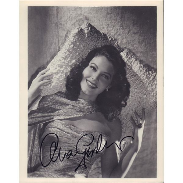 Ava Gardner Photograph, Signed