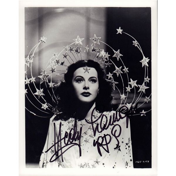 Hedy Lamarr Photograph, Signed
