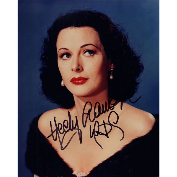 Hedy Lamarr Photograph, Signed