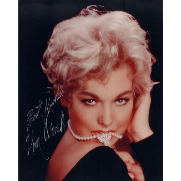 Kim Novak Photograph, Signed
