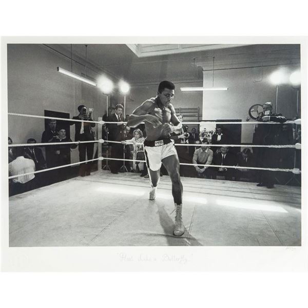 Framed Hulton Getty Giclee Print, Float Like A Butterfly