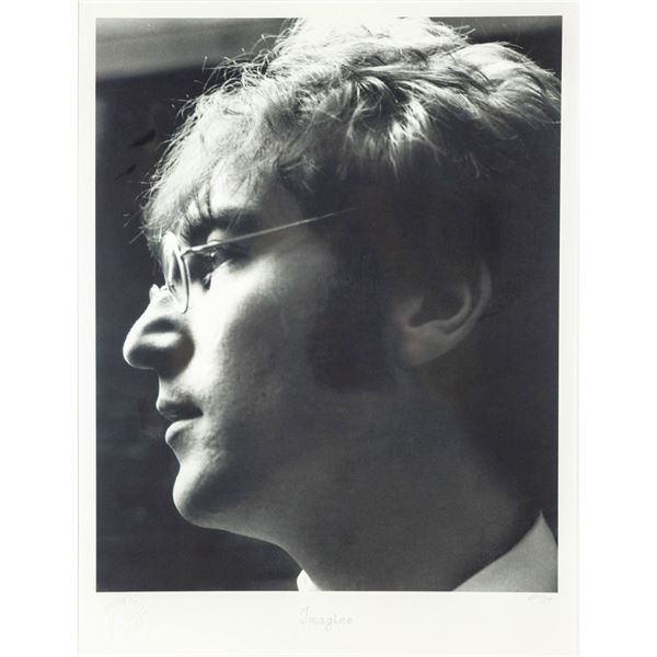 Framed Hulton Getty Giclee Print, Imagine