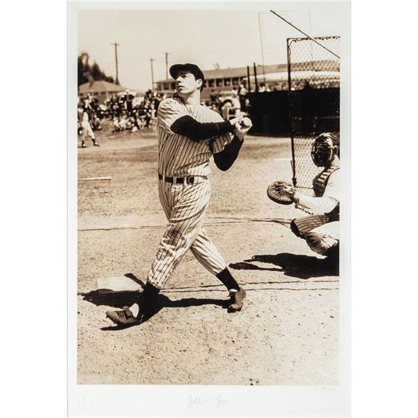 Framed Hulton Getty Giclee Print, Joltin Joe