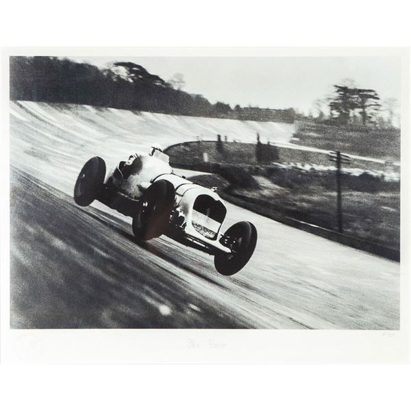 Framed Hulton Getty Giclee Print, The Racer