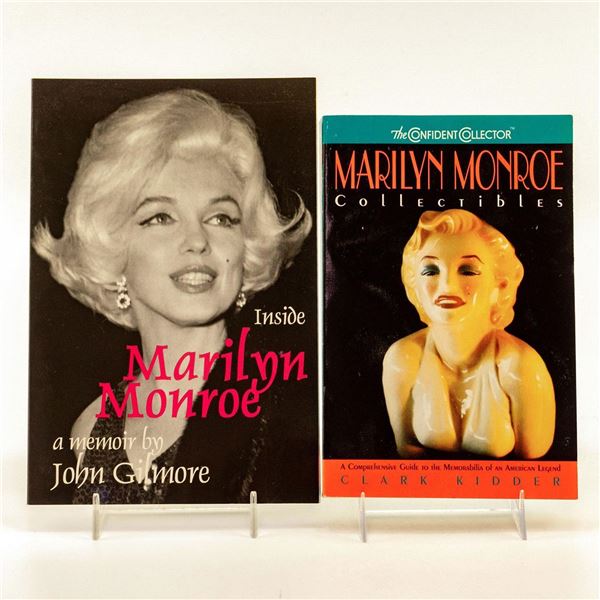 2 Books, Marilyn Monroe Collectibles + Inside Marilyn Monroe