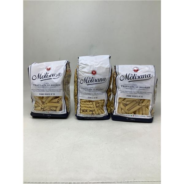 Lot Of 3 Assorted Molisana Pasta