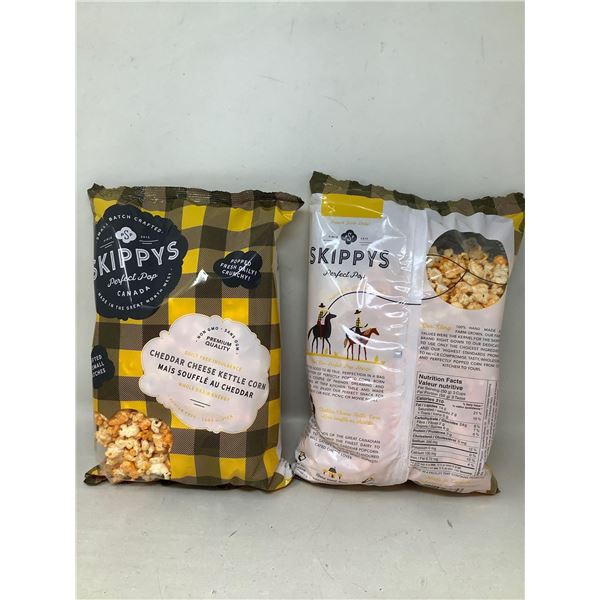 Case Of Skippys Cheddar Cheese Kettle Corn Popcorn