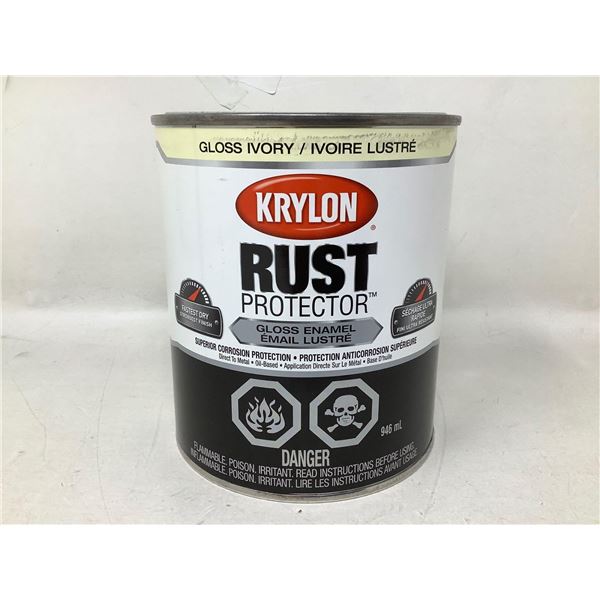 Krylon Rust Protector Gloss Ivory (2 X 946ML)