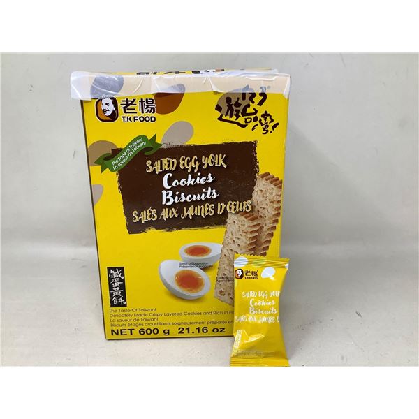 Salted Egg Yolk Cookies