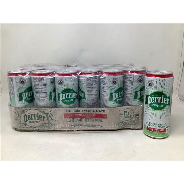 Perrier Energize Caffeine & Yerba Mate Caffeinated Energy Drink   (24 X 330ML)