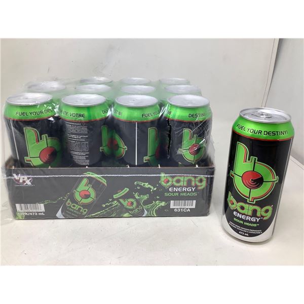 Case Of Bang Energy Sour Heads (12 X 473ML)