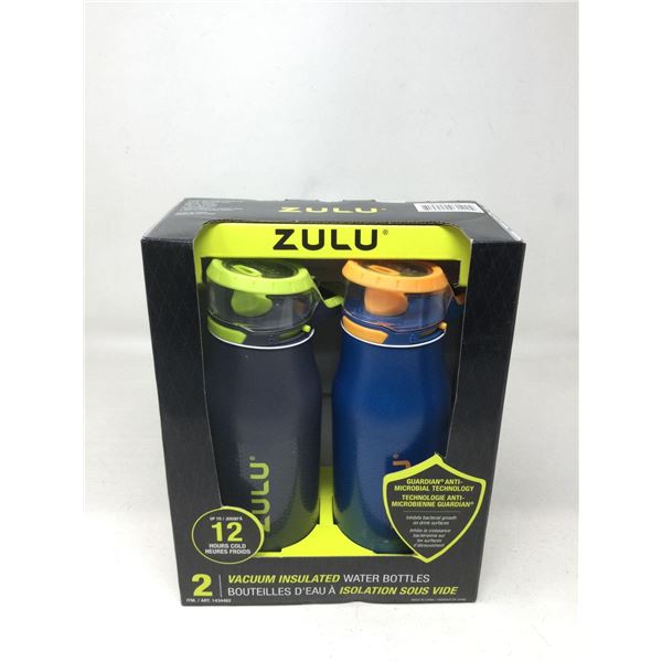 NEW Zulu Vacuum Insulated Water Bottles