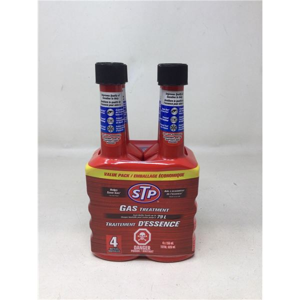 STP Gas Treatment Each Bottle Treats Up To 79L (4 X 155ML)