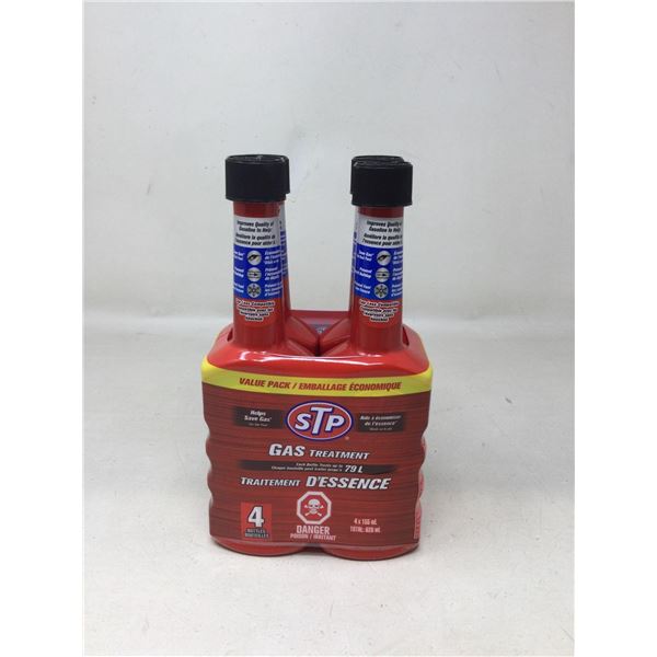 STP Gas Treatment Each Bottle Treats Up To 79L (4 X 155ML)