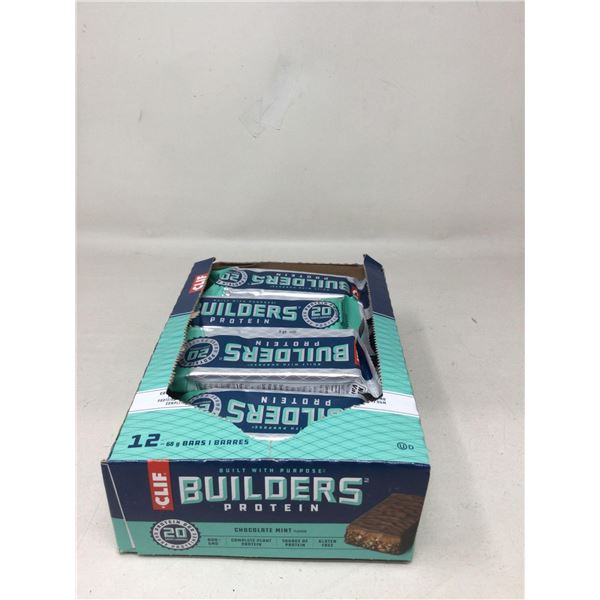 Clif Builders Protein Bar Chocolate Mint (12 X 68G)