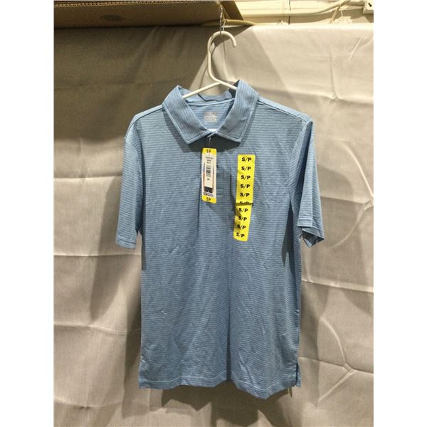 Light Blue Collar Tee ( S )