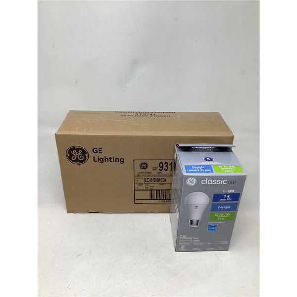 Case of GE Lighting Classic LED Light Bulbs