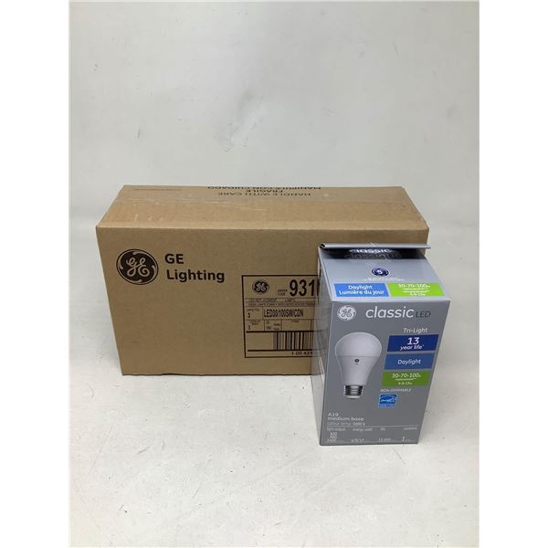 Case of GE Lighting Classic LED Light Bulbs