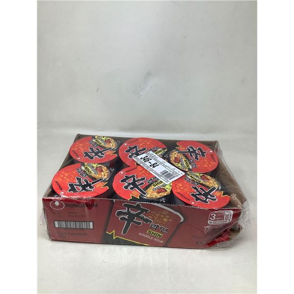 Case of 6 Shin Noodle Soups