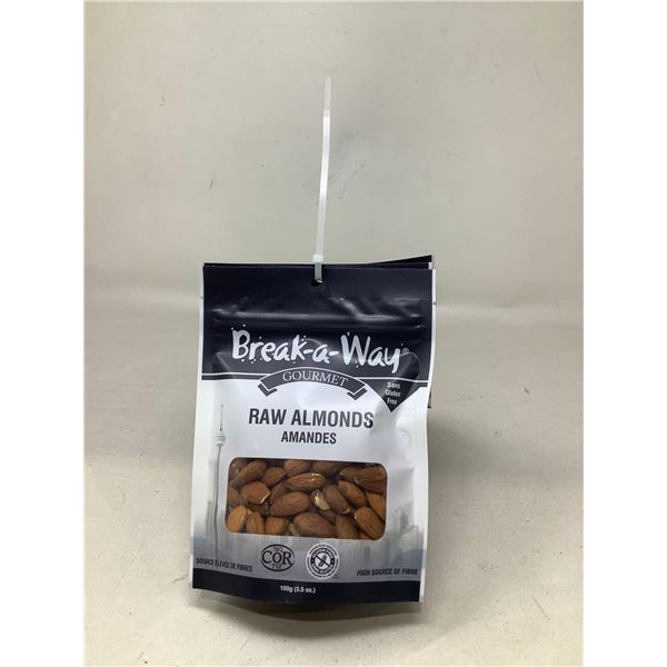 Break-a-way Raw Almonds (6 x 100g)