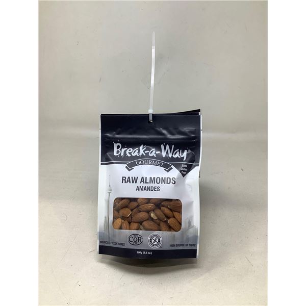 Break-a-way Raw Almonds (6 x 100g)