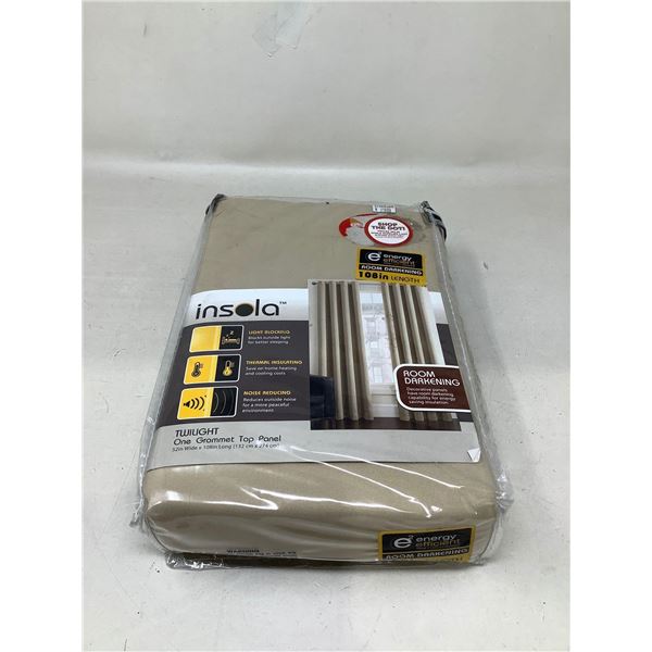 Insola Twilight Grommet Top Panel, Darkening Curtain