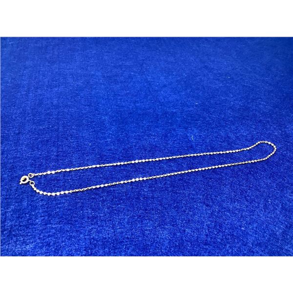 Silver Chain Styled Necklace