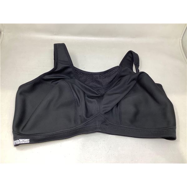 Glamorise Sport Elite Performance Sports Bra- Black (44G)