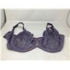 Image 1 : Glamorice Purple Lace Bra (50F)
