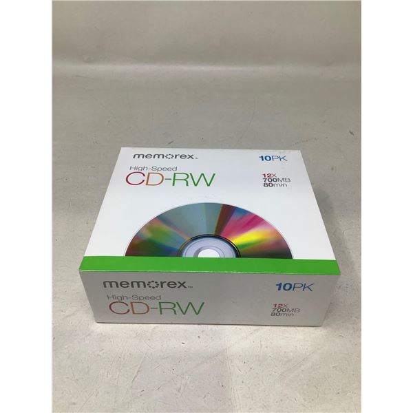 Memorex High-Speed CD-RW 10 Pack