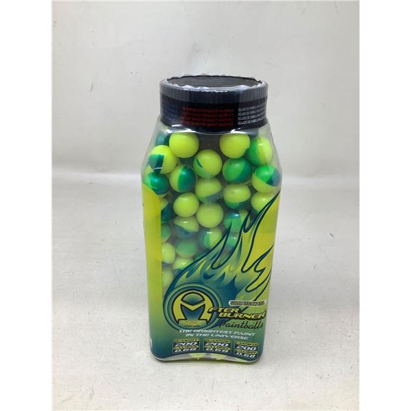 After Burner Solar Yellow Paintballs (200 Count)