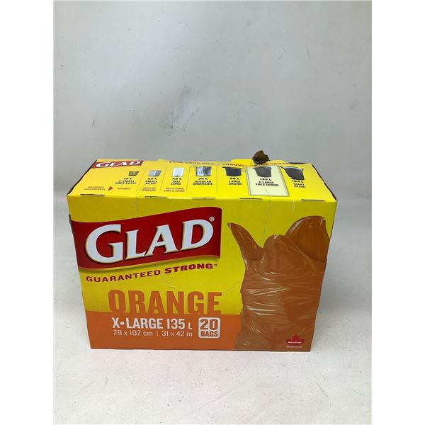Glad Guaranteed Strong Orange XL Garbage Bags (20 Count)