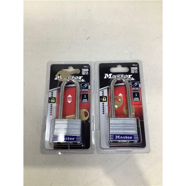 NEW Master Lock 2 1/2" Lock Lot Of 2