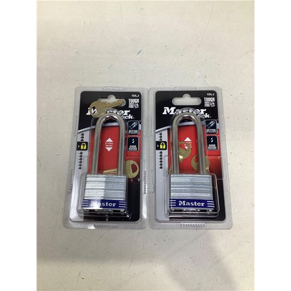 NEW Master Lock 2 1/2" Lock Lot Of 2