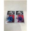 Image 1 : NEW Master Lock Anti Shim Combination Lock Lot Of 2