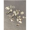 Image 1 : Lot of 20 NEW Silver charms assorted