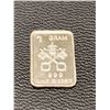 Image 1 : NEW 1 Gram of .999 Fine Silver Wafer Bar