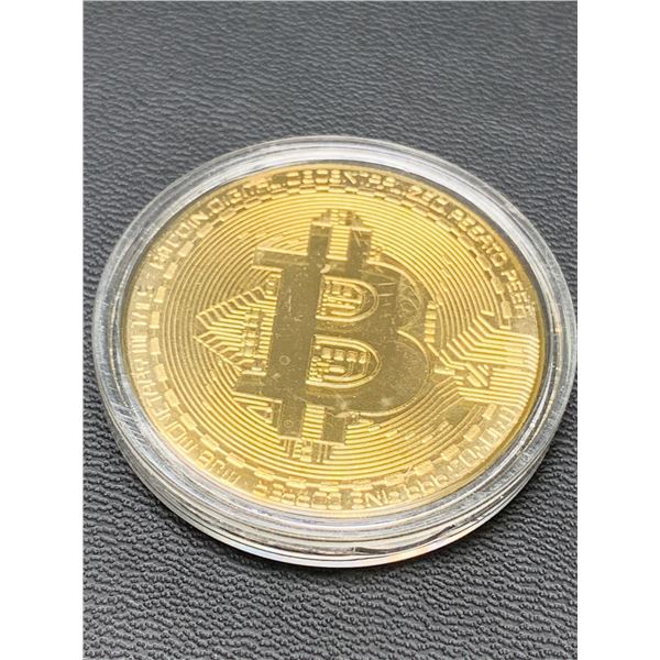NEW Cased Bitcoin collector Medallion coin