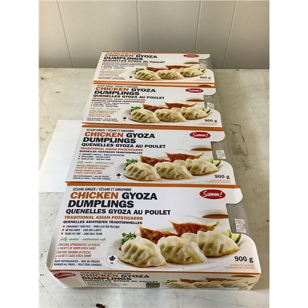 Frozen Summ Chicken Gyoza Dumplings (4 x 900g)