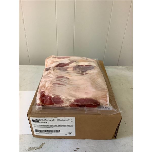 Case of Frozen Carver's Choice Buffet Bacon (5kg)