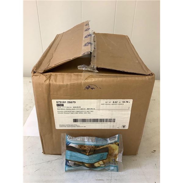 Case of Frozen Co-op Chicken Kiev Singles (8.52kg)